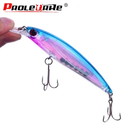 Señuelo Minnow flotante realista para pesca, cebo duro artificial