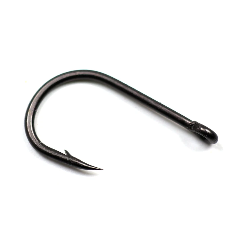 Bimoo-anzuelos de pesca de carpa, gancho de carpa Pop-up, de alta calidad, color negro mate, 20 unids/lote por paquete, #2 #4 #6 #8 - imagen 5