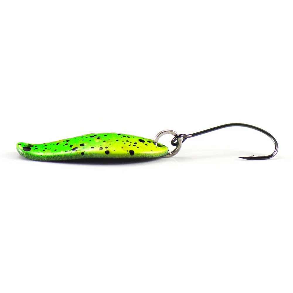 Cuchara de fundición Countbass 30x13,5mm, 2,9g 7/64oz con un solo anzuelo coreano, Señuelos de pesca de lubina, trucha y salmón, cebo para peces tipo tipo tipo - imagen 4