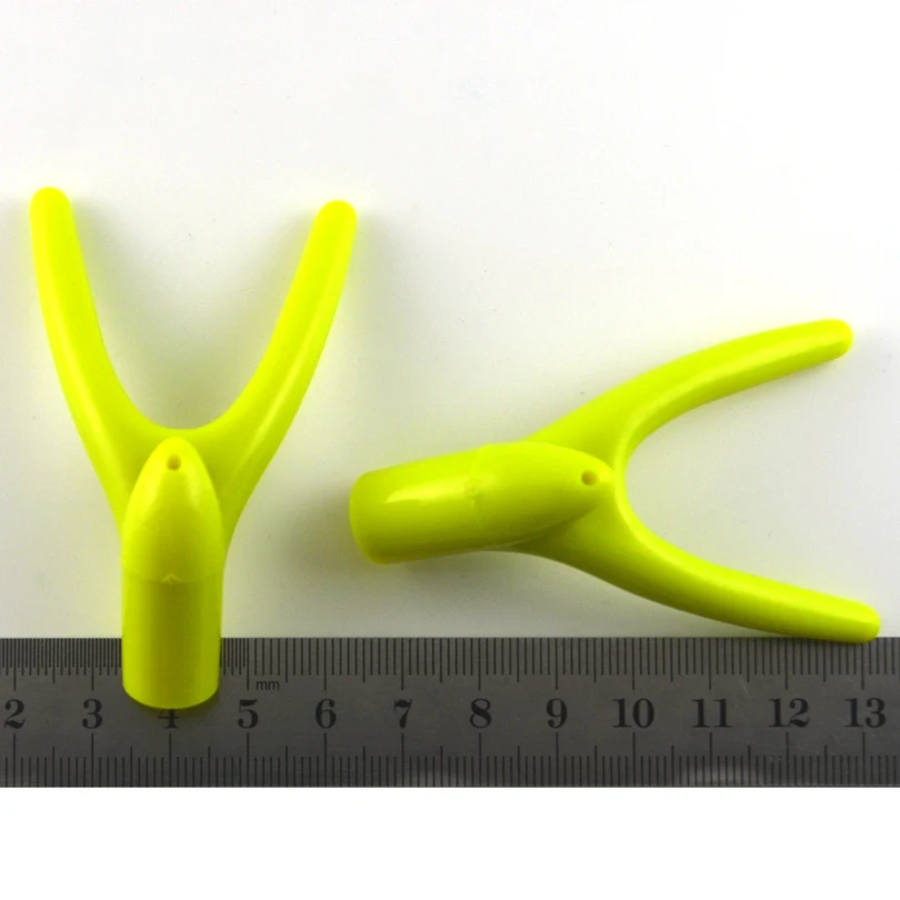 MNFT 2 uds x soporte de caña de pescar de plástico cabeza en V agarre de pesca conectar con caña de pescar para pesca de carpa - imagen 4