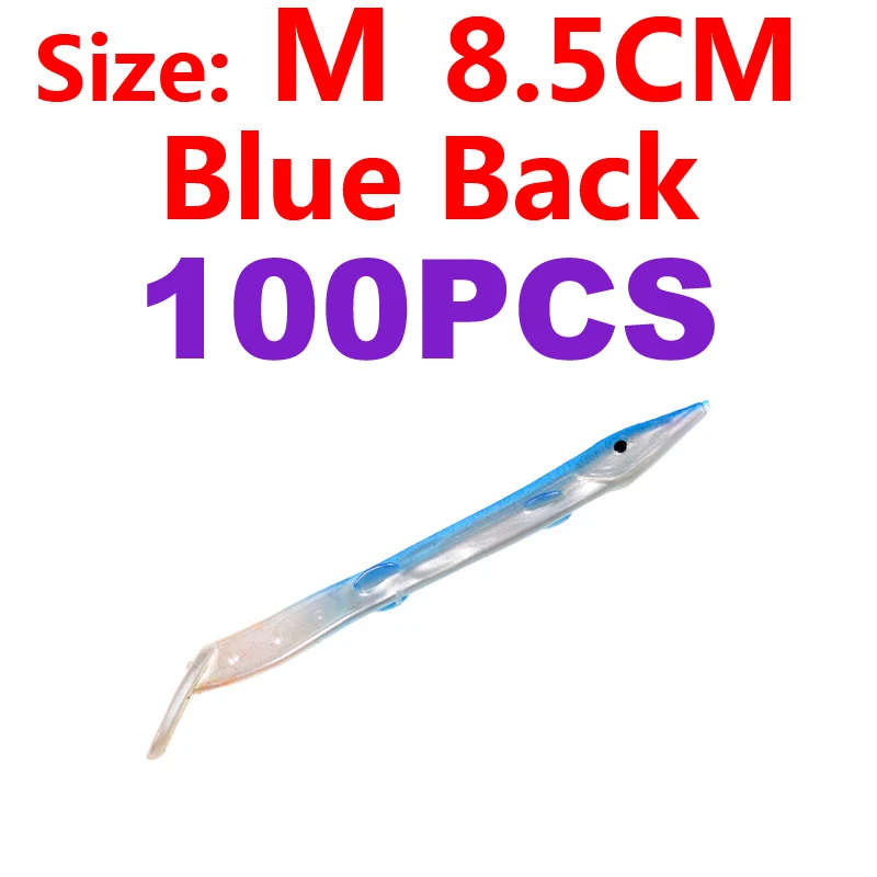 Blue Back  M 100pcs