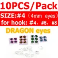 10pcs size 4 dragon