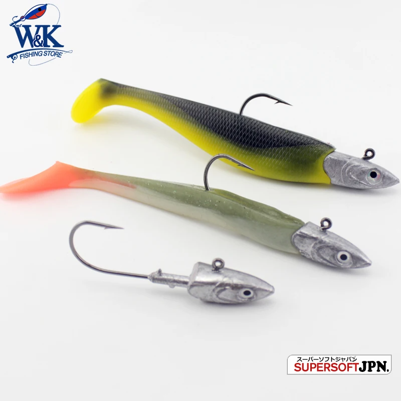 Gancho de pesca de cabeza de Jig en oferta 2 unids/lote gancho de JIG pesado para Sayori Shad en 40g 30g accesorios de señuelo de pesca de 20g - imagen 5