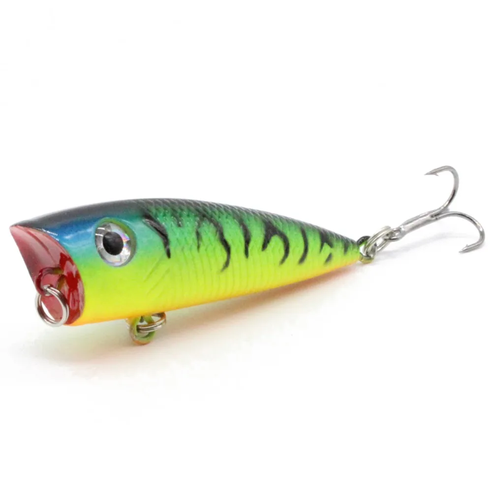 Señuelos de Pesca Mini Popper, cebo duro artificial de Japón, ojos 3D, Crankbait, Wobblers, aparejos Isca Poper, 7g, 6,8 cm, recién llegado, 1 ud.