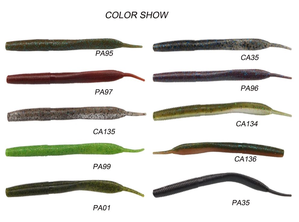 ESFISHING Pesca señuelo suave impacto Sexy 140mm 5g plástico de silicona Iscas artificiales Pesca gusano cebo sales inyección bajo - imagen 3