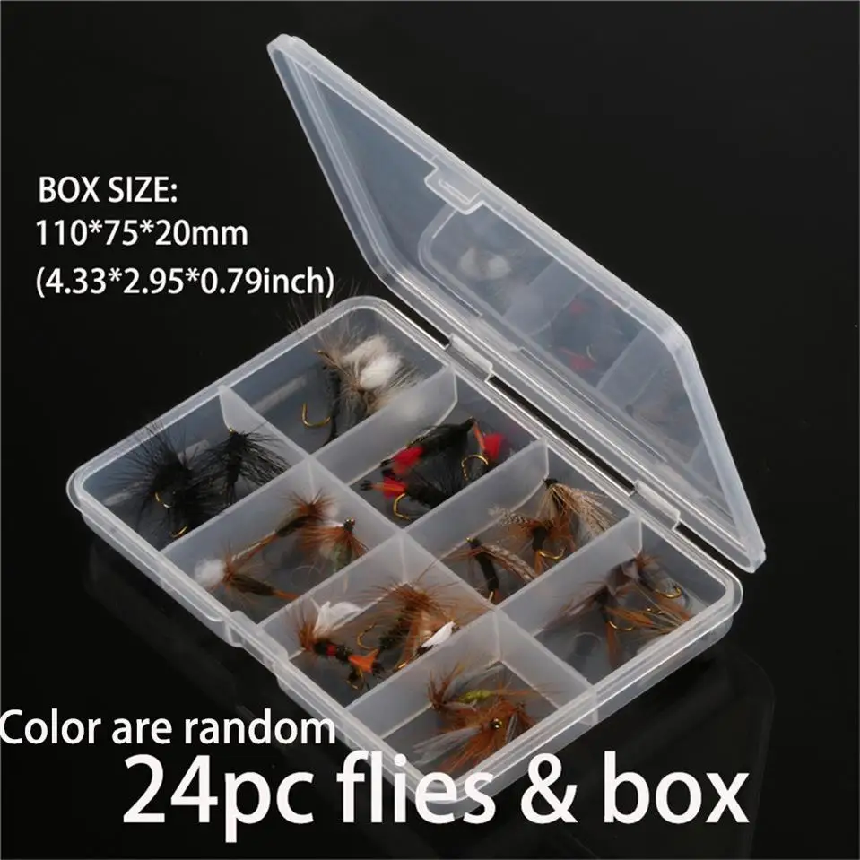 24 pc flies and box