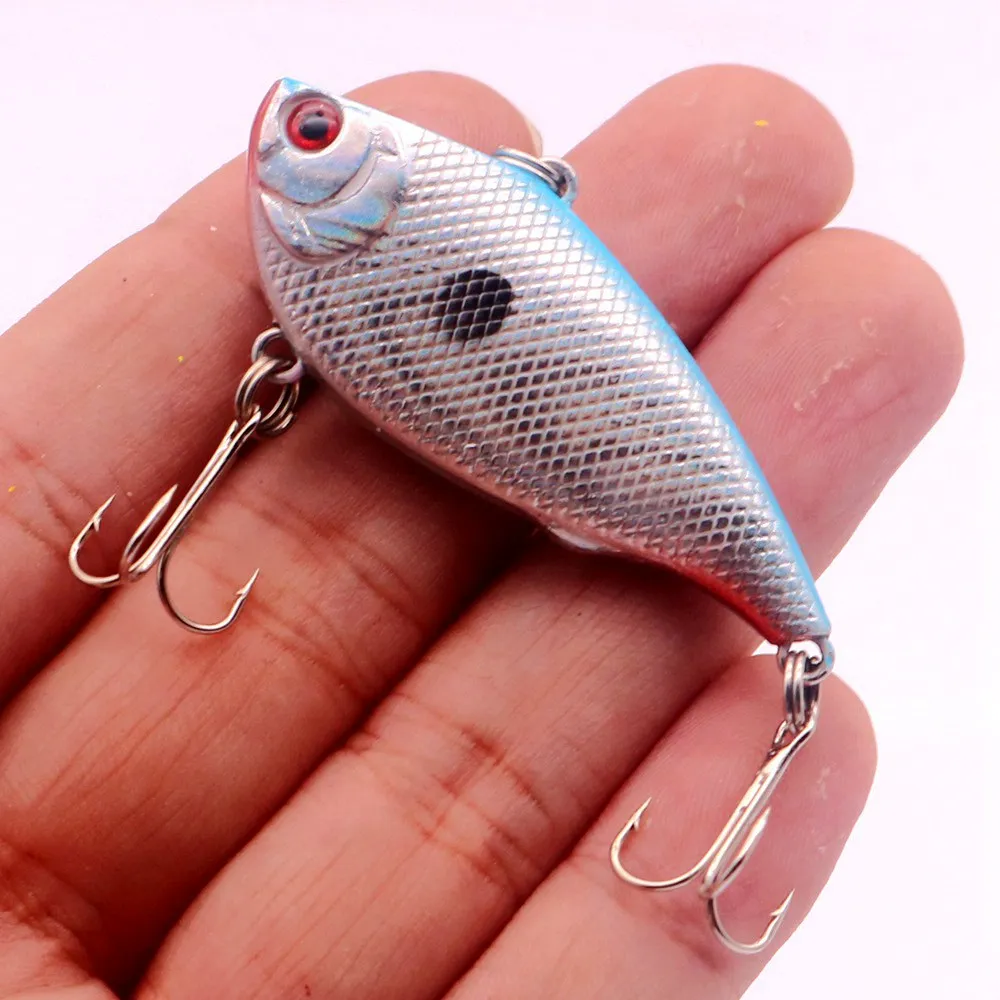 1 Uds. Señuelos de Pesca de plástico VIB 7,3g 5,5 cm señuelo de hundimiento VIB para pesca Wobblers Deep Dive Hunting Sea Ocean Artificial Bait - imagen 3