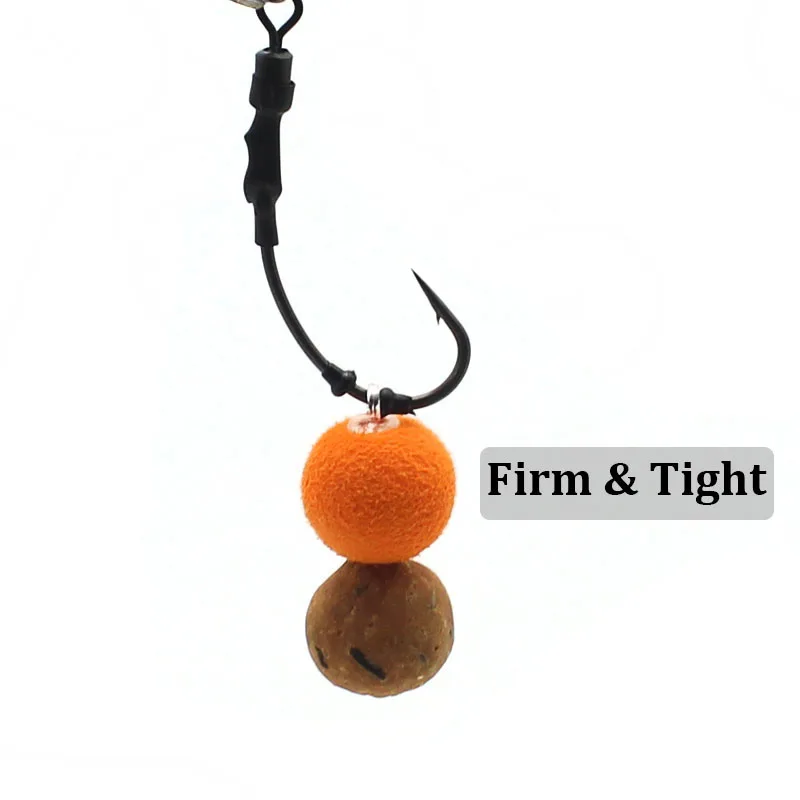 Boilie Pop-Up tornillo Peg con anillo giratorio d-rig Chod Rig Terminal aparejo cebo soporte tornillo carpa accesorios de pesca, 20 Uds. - imagen 4