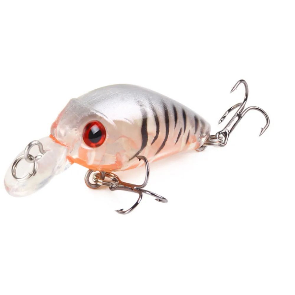 Señuelo de Pesca Minnow realista, anzuelos de Pesca de 4cm y 3,5g, Wobblers de plástico duro Artificial, aparejos de Pesca Crankbait, 1 ud. - imagen 2