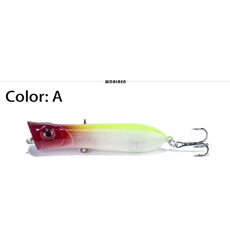 Señuelos de pesca duros Wobbler, anzuelos flotantes, crankbait, cebo artificial, carpa, Lucio, 1 piezas, 8cm, 12g - imagen 4