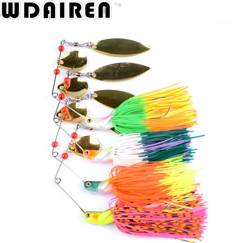 Aparejos de pesca de goma con barba de lentejuelas, cebo duro de 20,5g, gran lubina negra, Boca de pez de Metal, cebo de Lucio, 1 unidad - imagen 2