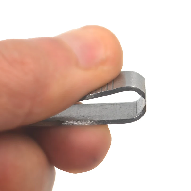 MNFT 1 Uds 5,1 cm/2 pulgadas MINI tijera para sedal de pesca con mosca 2 en 1 cortador de sedal de pesca de acero inoxidable con herramientas limpiadoras de ojos con gancho - imagen 3