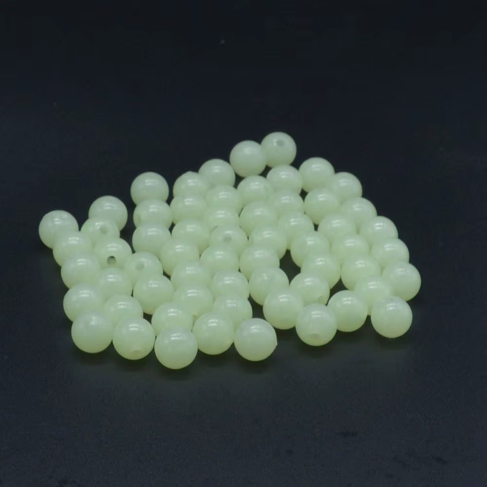 Cuentas brillantes de 8mm para aparejos de pesca
