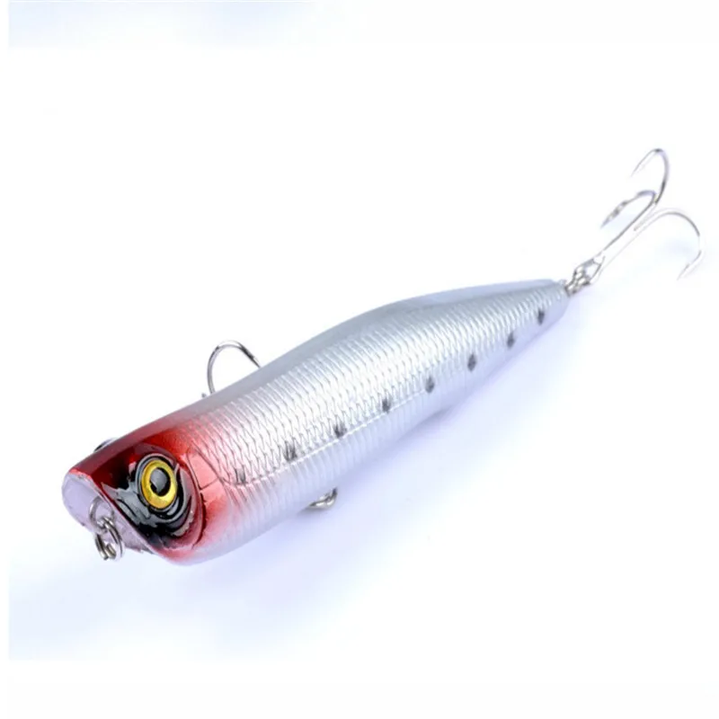 FISHINAPOT-Señuelos de Pesca, 1 unidad, 10,5 cm, 15,7g, lápiz, Wobblers, cebo duro Minnow con 4 ganchos # Isca Bass Carp - imagen 2