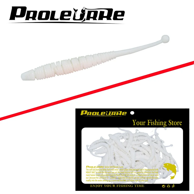 Proleurre Vinilos de pesca – Señuelos artificiales con olor a sal - imagen 3