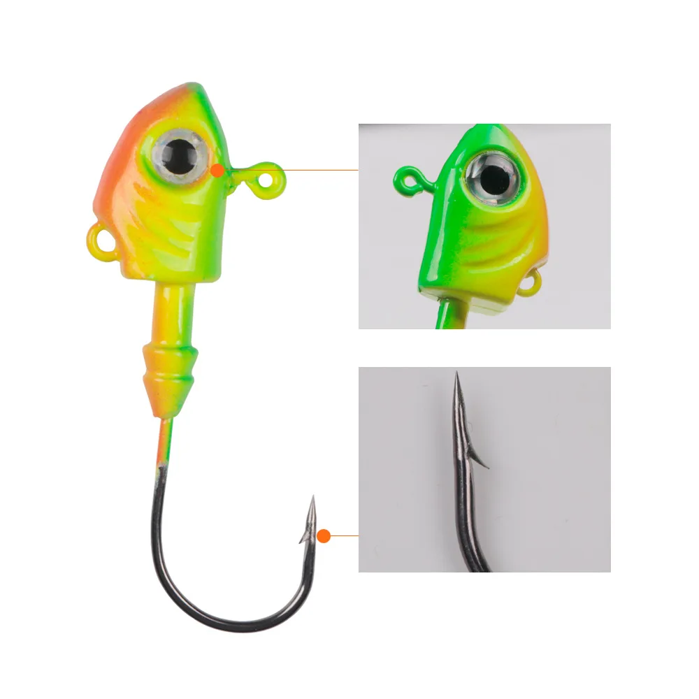 Jig head plomo varenal para pesca vertical en agua profunda - imagen 3
