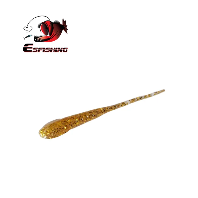 KESFISHING-cebo Artificial de Pesca, Señuelos Troutino de 52mm, señuelo de Pesca suave, Pesca en hielo, Leurre Souple, cebos de silicona añadir sal - imagen 4