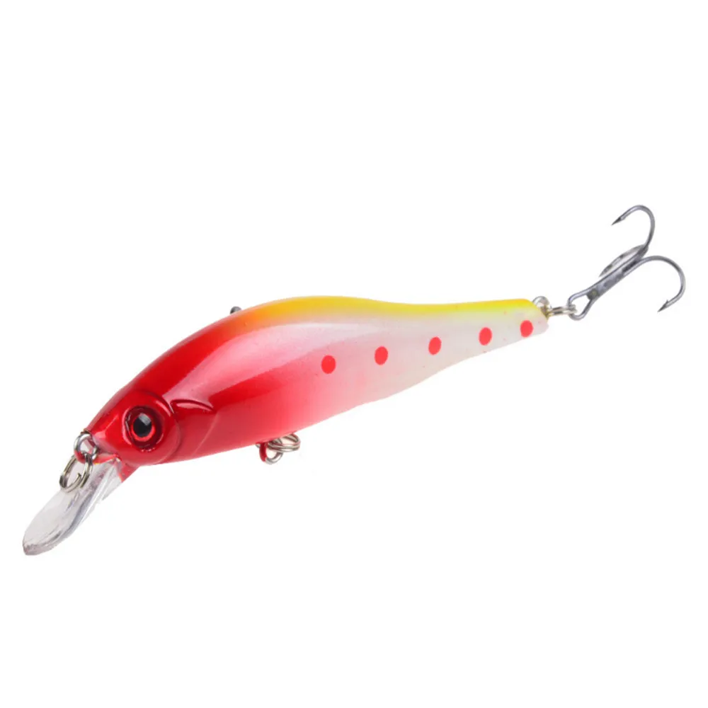 Señuelo de pesca de pececillo, modelo popular, 9,5 cm, 11,5g, Crankbait Wobblers, Swimbait, curricán, cebo Artificial de plástico duro para carpa lubina, 1 ud. - imagen 3