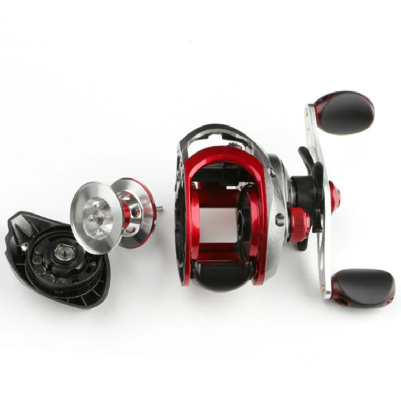 Rueda de baitcasting de alto rendimiento, rodamientos de bolas 5 + 1, 6,1: 1, alta relación de engranaje, herramienta de pesca perfecta para caña de distancia - imagen 3