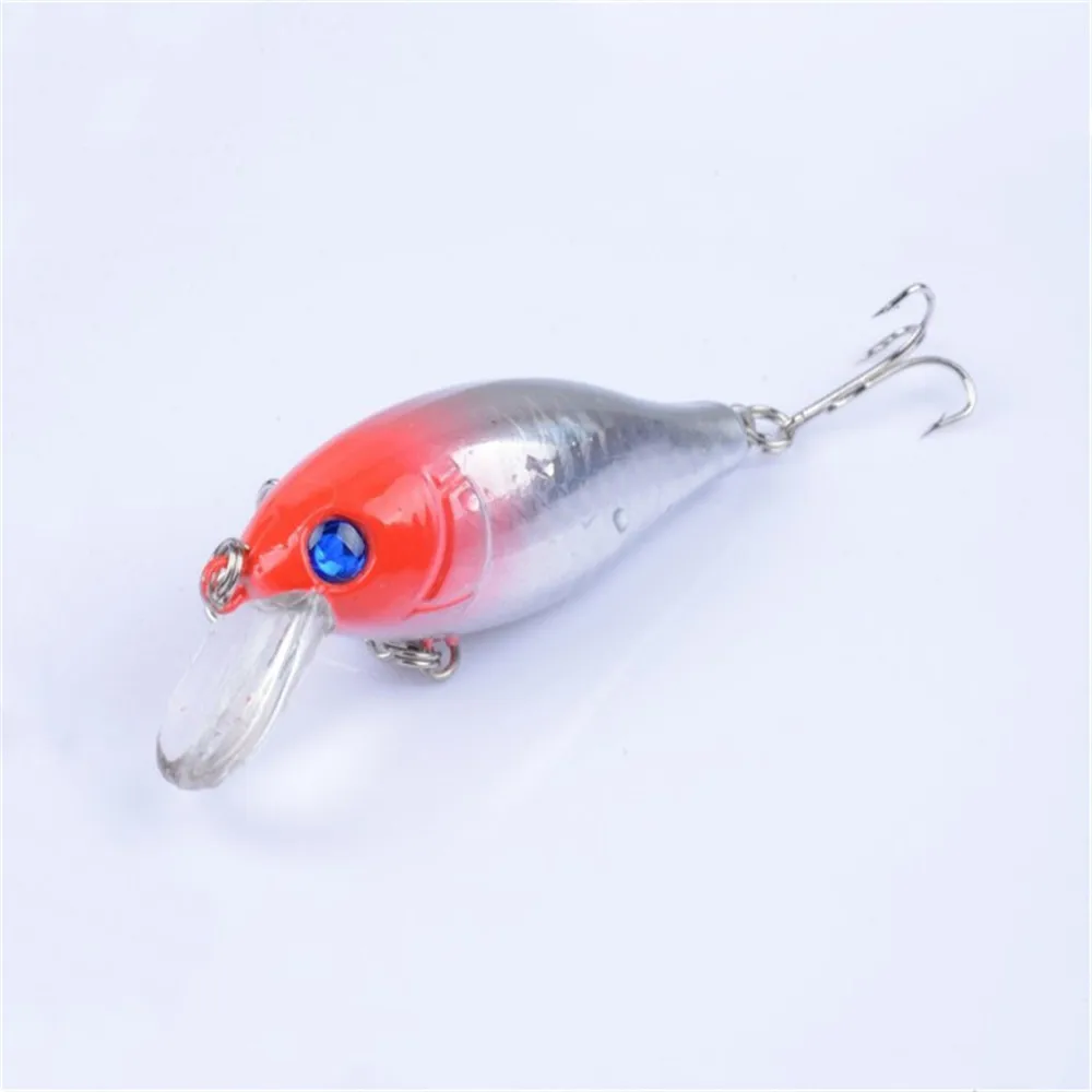 Señuelo de pesca piezas Wobbler, cebo duro de plástico Artificial, ojos 3D, 7,5 cm, 11g, accesorios de pesca - imagen 3