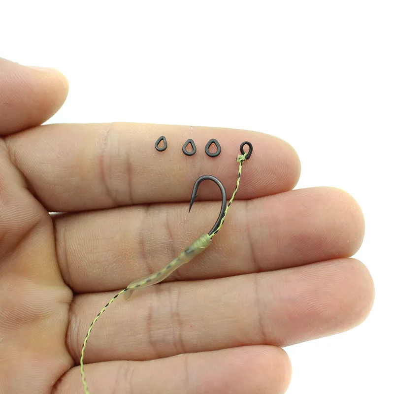 Anillos Aparejo Carpa Dongbory 50uds Lágrima Perla - vista principal