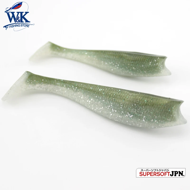 Minirseñuelo de pesca de PVC, cebo suave de 3 ", Color rosa, azul, negro y naranja, Ultimate Shad, lote de 5 unidades, 7,5 CM - imagen 3