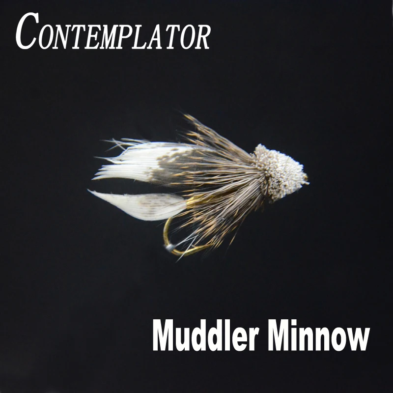 Gold Muddler Minnow Contemplator – Mosca con pelo ciervo trucha