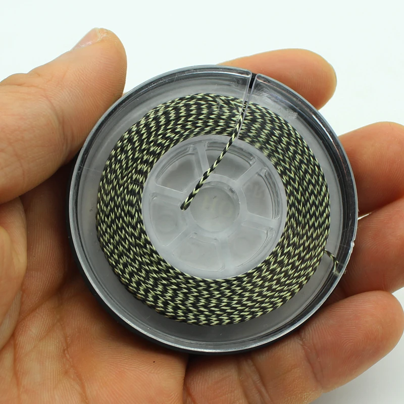 Línea de pesca de carpa, anzuelo suave de 20m, línea trenzada sin recubrimiento para aparejo de pelo, aparejos de pesca gruesos de carpa 15IB 25IB 35IB - imagen 3