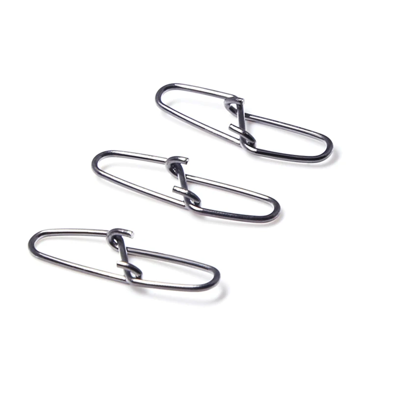 Barril de pesca de acero inoxidable, anzuelo giratorio, accesorios de señuelo, herramientas de conector, caja de aparejos de pesca con mosca de carpa, 20 Uds. - imagen 5