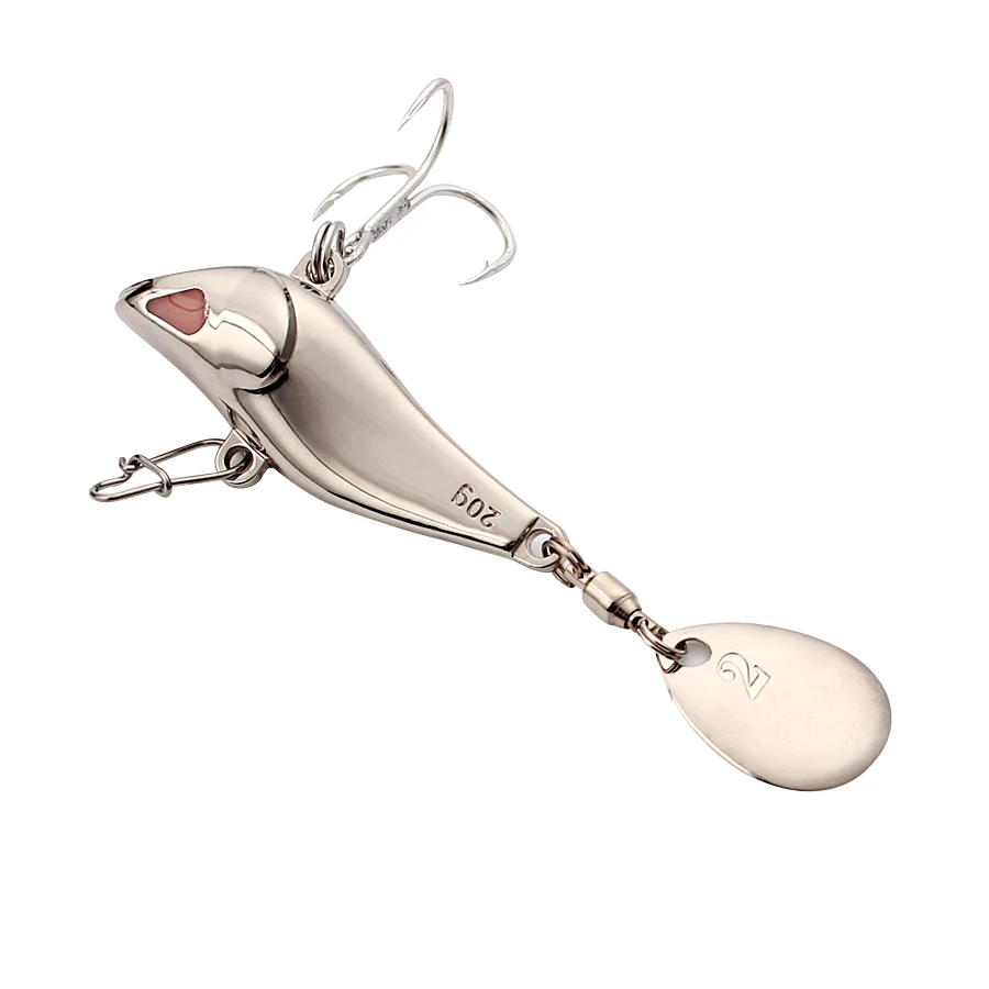 Señuelo de pesca de metal, cuchara de lentejuelas, 7,5g, 10g, 15g, 20g, wobbler swimbait, cebo duro, aparejos de pesca - imagen 2