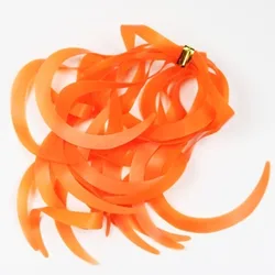 100 Uds. Señuelo de silicona de varios colores, remolques de falda, Spinnerbait integrado, Buzzbait, plantilla de goma, Material de señuelos