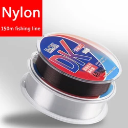 POETRYYI-sedal de pesca de carpa de nailon transparente/marrón, monofilamento superfuerte XPS de 150M, no fluorocarbono, 30