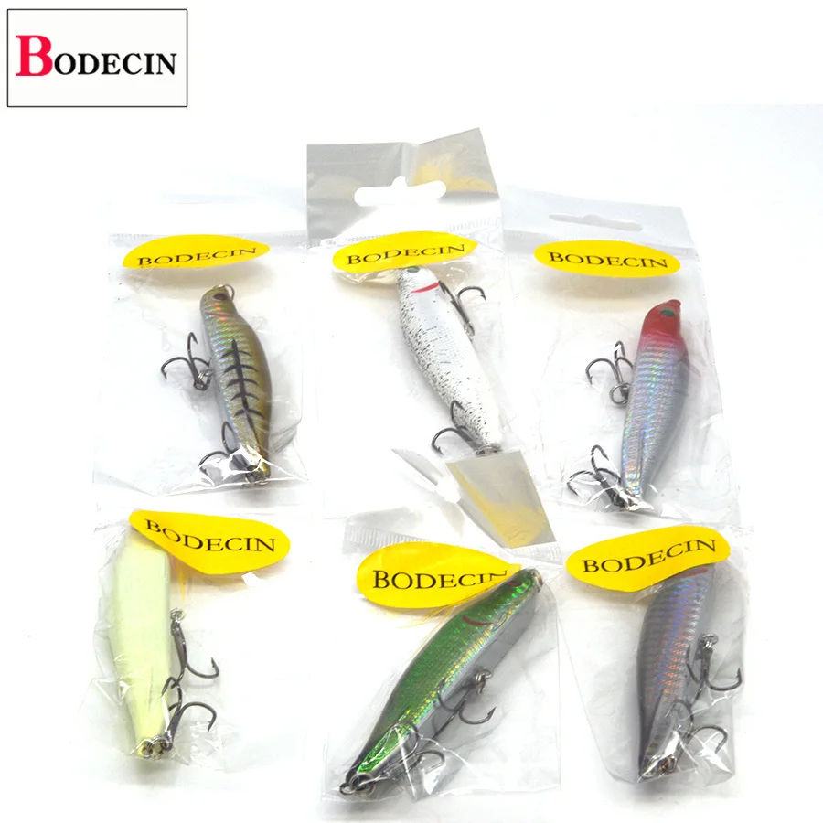 1PCS Crankbaits Minnow Plastic Hard Sea Fishing Lure Swimbait Fake Laser Bait Peche Trolls For Artificial Baits Saltwater Lures (6)