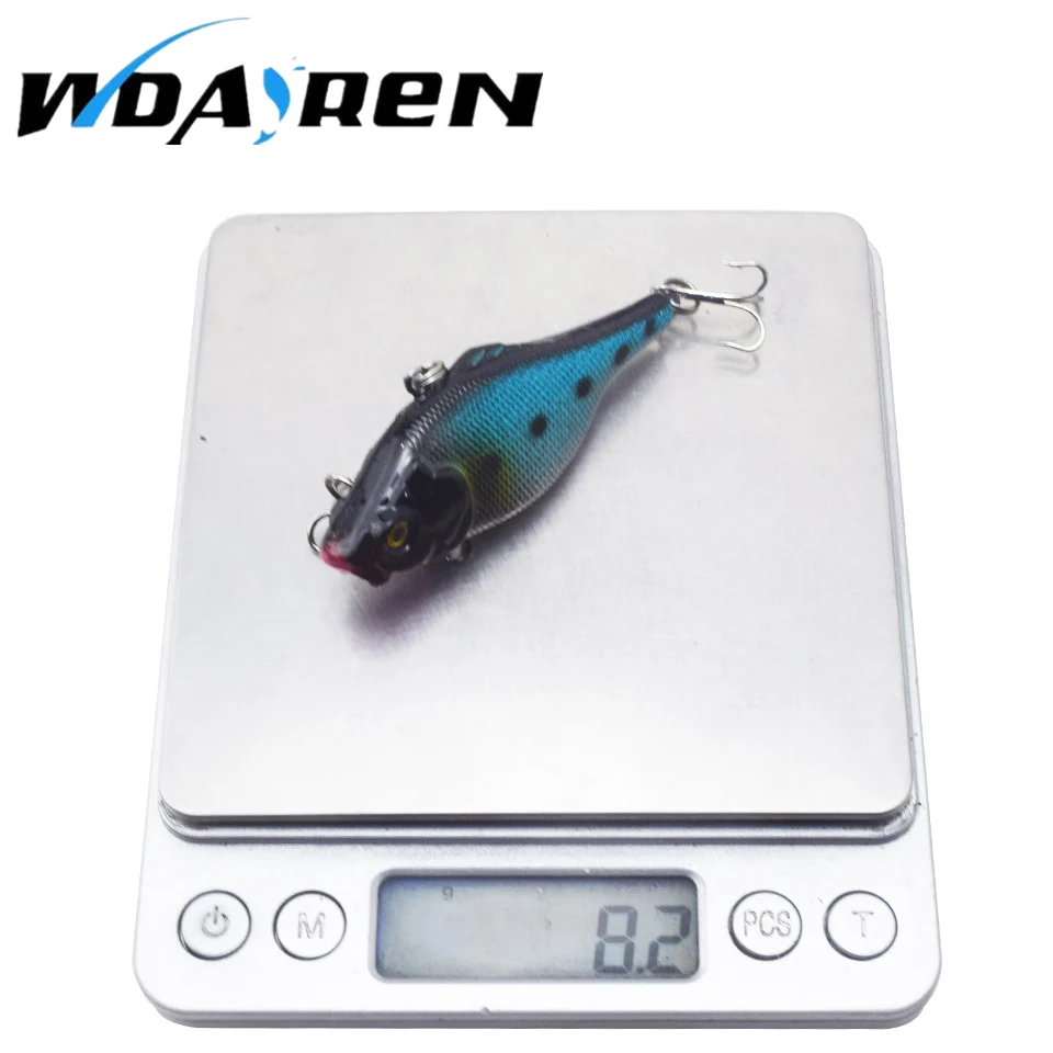WDAIREN-señuelo de Pesca Artificial VIB, Wobbler Crankbait, Wobbler, aparejos de Pesca de invierno, 6,5 CM, 9,5G, 1 FA-236 - imagen 5