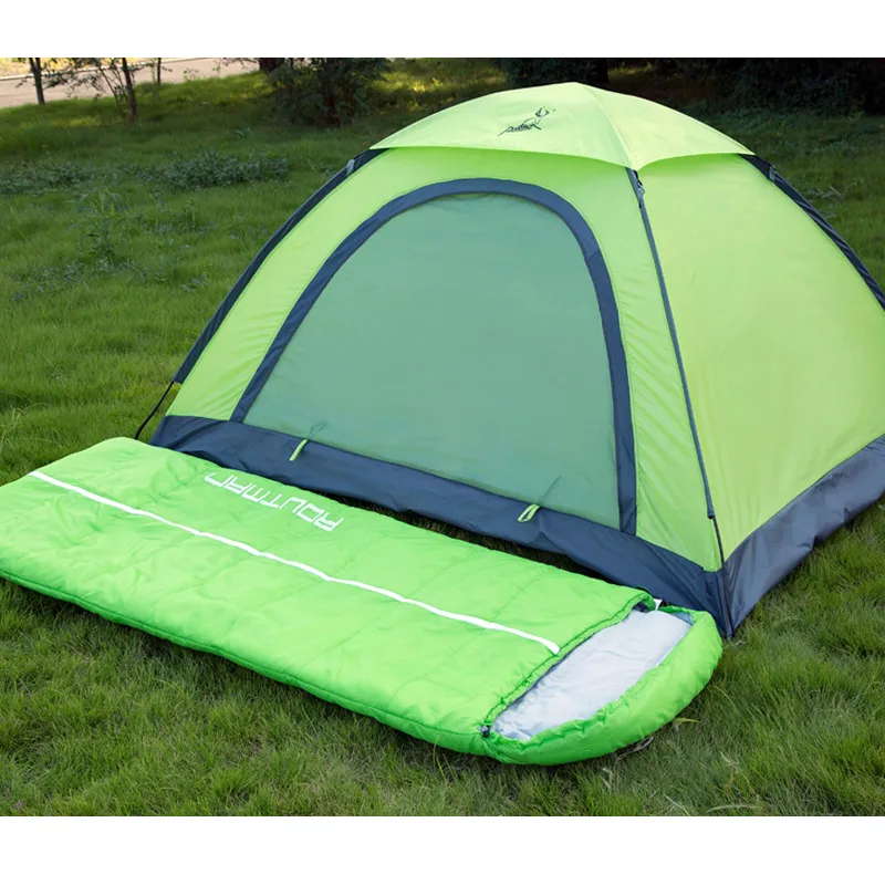 Tienda De campaña para exteriores, Barraca De acampada totalmente automática para el hogar, resistente a la lluvia, doble, 2 Carpas, 3-4 - imagen 4
