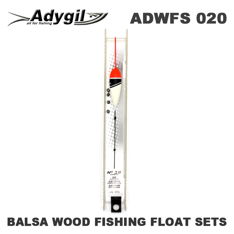 Flotadores Balsa Adygil ADWFS 020 – Madera natural para pesca