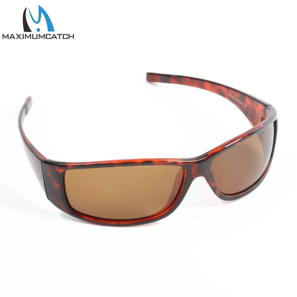 Maximumcatch gafas de sol polarizadas con montura de tortuga para pesca con mosca, color marrón, amarillo y gris, a elegir - imagen 3