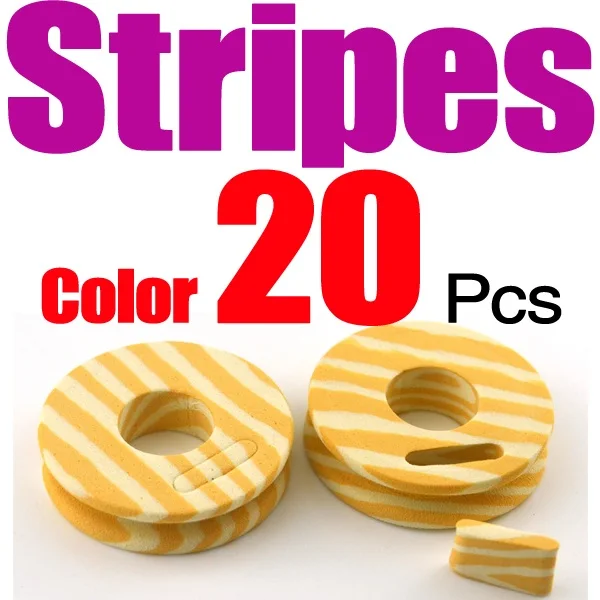 20Pcs Stripes color