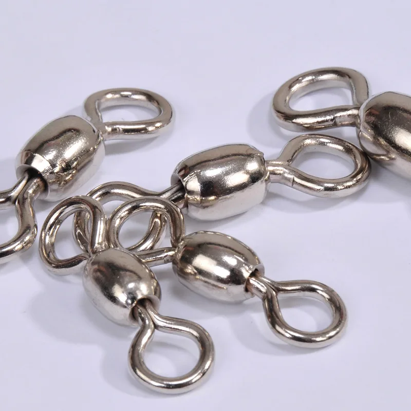 Conector de pesca en el océano de competición de gran juego, accesorios giratorios a presión, anillo en forma de 8 figuras, herramientas de señuelo de aparejos de la serie japonesa - imagen 3