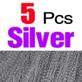 5Pcs Silver