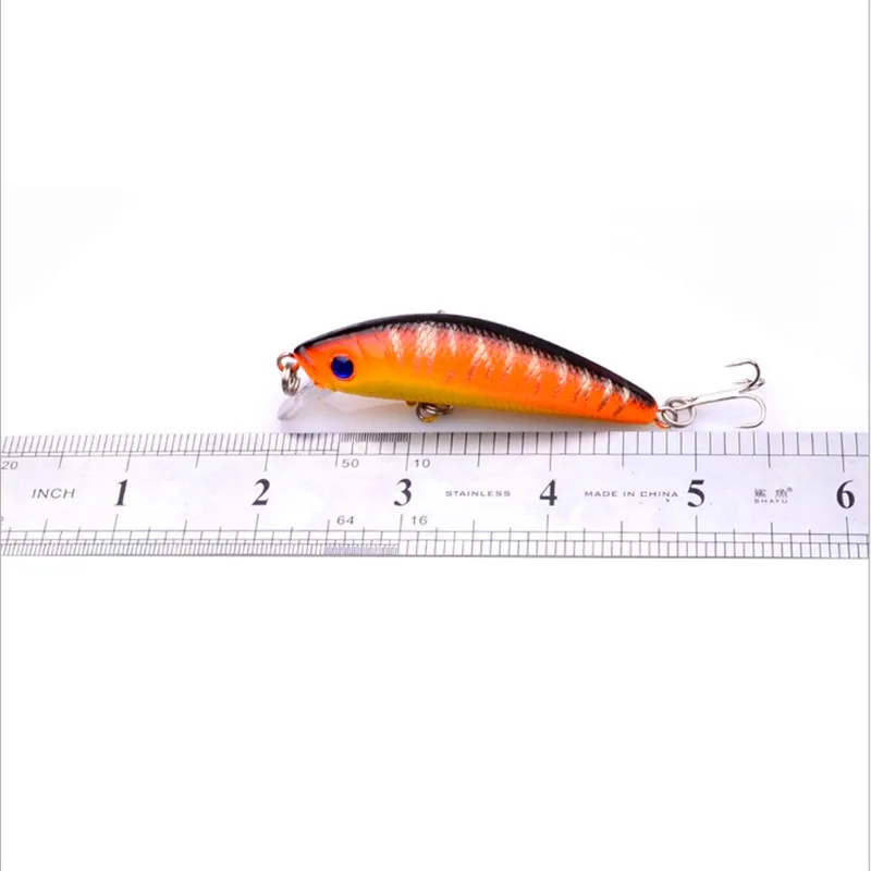 FISHINAPOT-SEÑUELOS DE PESCA DE pececillos, Señuelos de Pesca de 6,8 cm/8g, Crankbait, Wobblers de calidad, cebo Artificial de plástico duro, aparejos de pesca - imagen 3