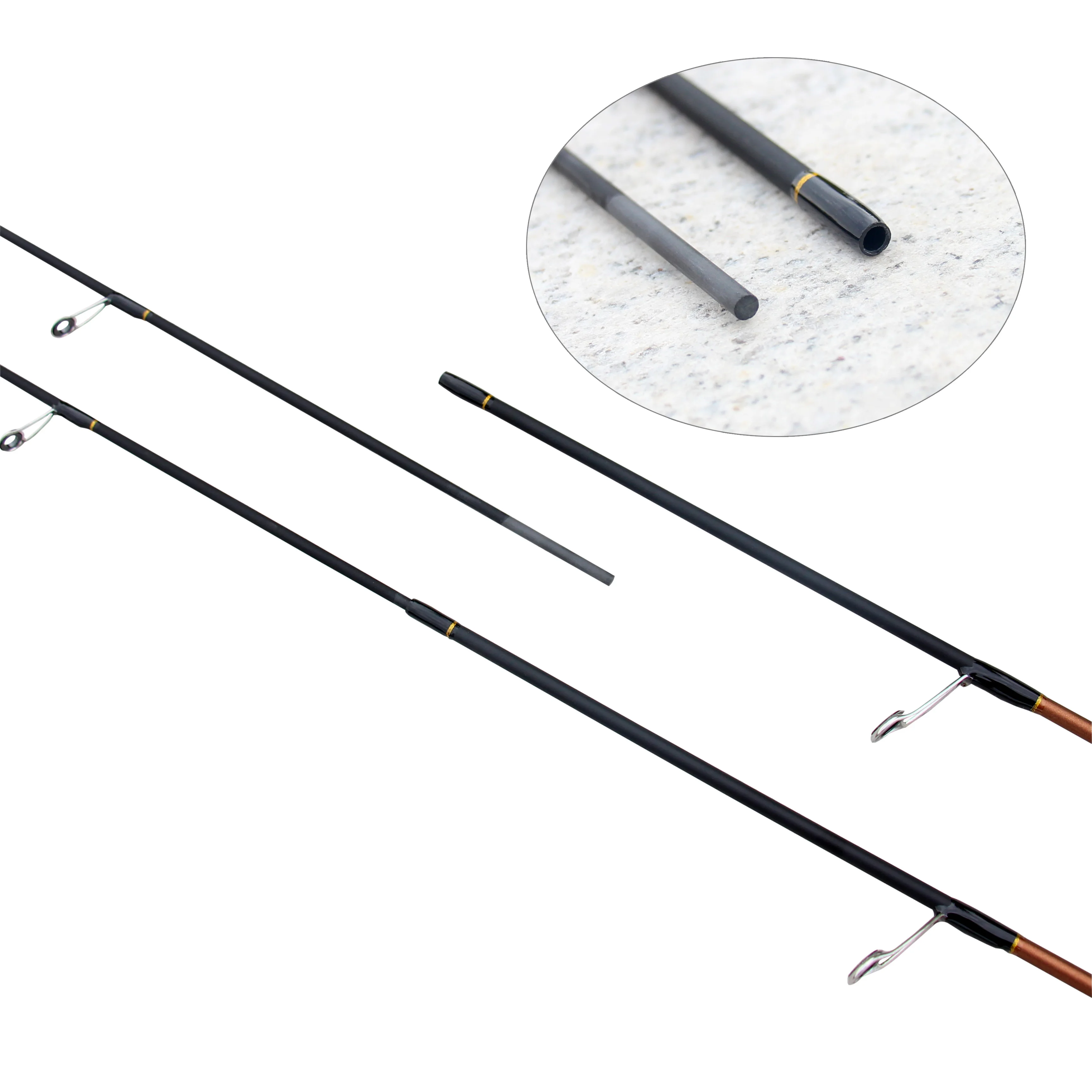 Caña spinning ultraligera Skmially – Carbono para pesca deportiva - imagen 2
