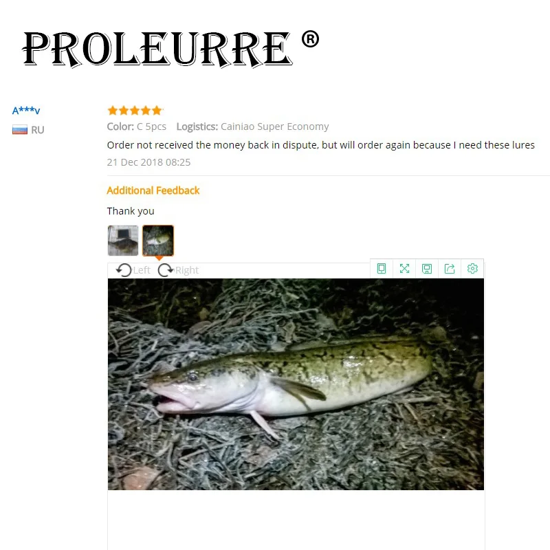 Swimbait Shad 7,5 cm olor camarón para lubina - imagen 5