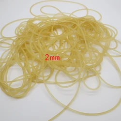 Línea de goma elástica sólida de 2mm de diámetro, línea de goma de 6m para pescar, cuerda elástica redonda de nivel tradicional, línea atada de pescado