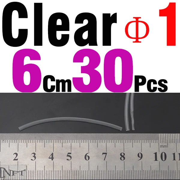 30Pcs Clear 1