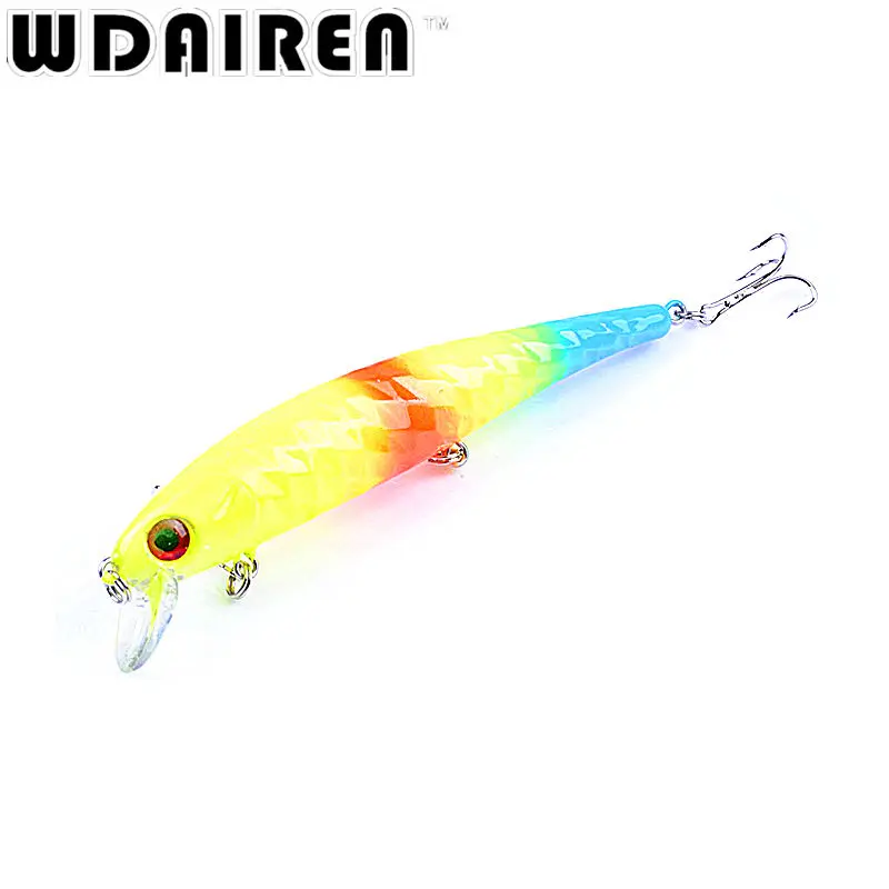 Señuelo duro de Pesca para natación profunda, aparejos de Pesca y 14g de 12cm, cebo flotante para pececillos, Wobbler, Japón, ST-384 Crankbait, 6 unids/lote - imagen 4