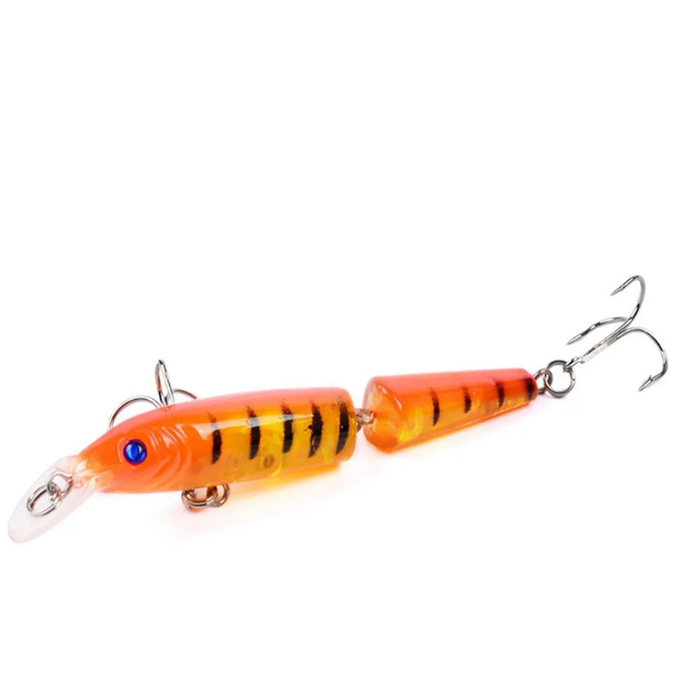 FISHINAPOT-señuelo de Pesca de pececillos, cebo duro curvo de múltiples secciones, Wobblers, aparejos de Pesca de carpa, 1 unidad, 105mm, 9g - imagen 2