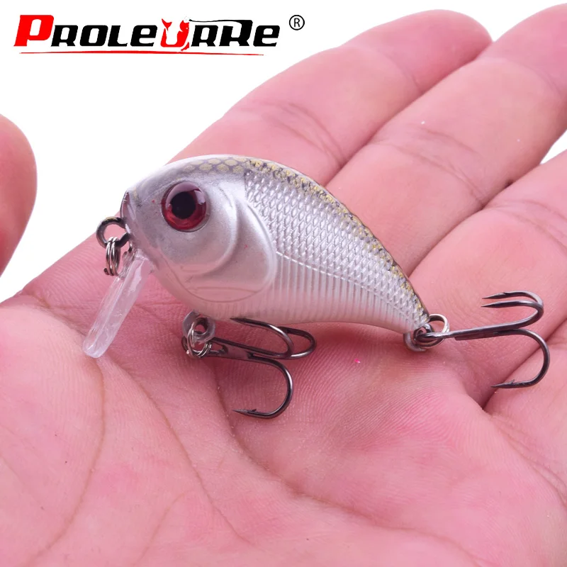 Mini Crankbait flotante Wobblers 50mm 7g Bionic Crank Little graso señuelo Artificial cebo duro señuelo de pesca aparejos de pesca - imagen 3