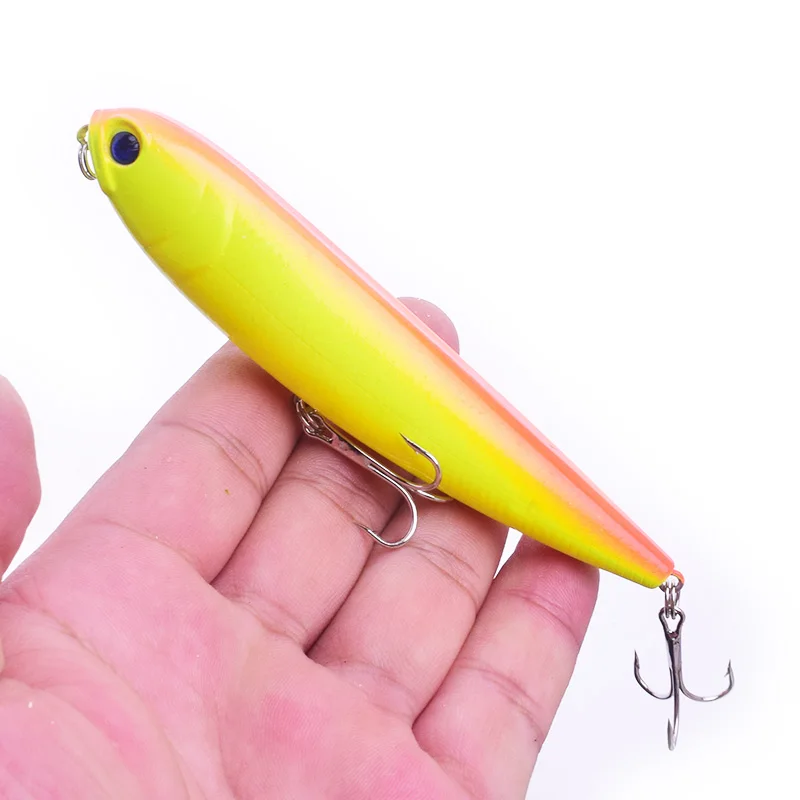WDAIREN-señuelo de lápiz duro Topwater, 11,5 cm, 16g, Wobblers de pesca, Crankbait, cebo Artificial flotante, Rout, lubina Isca, Lucio - imagen 4