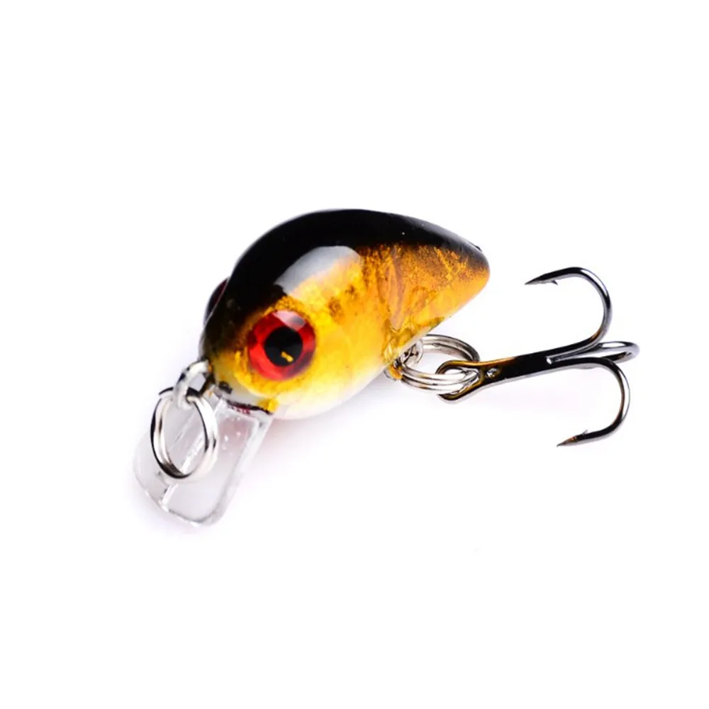 Señuelo de Pesca Wobbler, cebo duro de calidad Artificial, Mini Crankbait Swimbait, para Pesca de carpa, 2,6 cm/1,7g, 1 ud. - imagen 5
